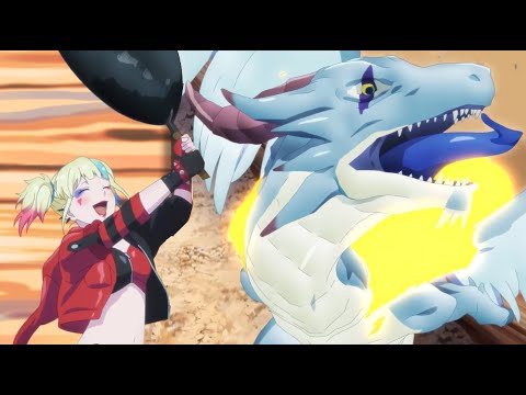 ハーレイ クインVSドラゴン【戦いの瞬間】異世界スーサイド・スクワッド5話