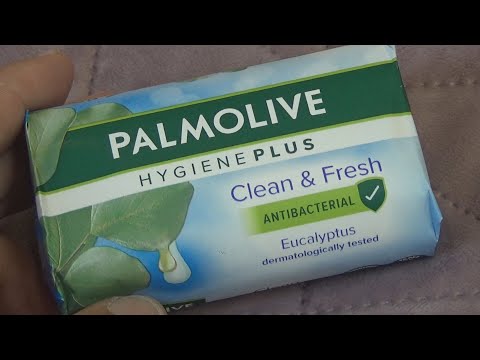 Palmolive Hygiene Plus Eucalyptus Soap 90 g Unboxing and Test