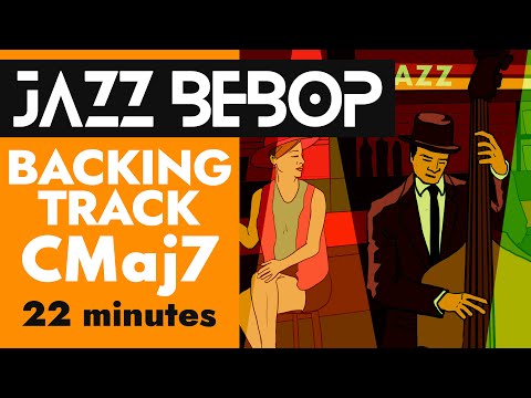 Backing Track Bebop Jazz for Piano, Slow Bebop Backing Track