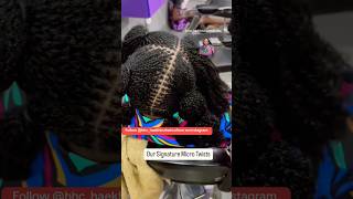 The perfect micro twist style #hairstyle #trend #hair #shorts #haircare #viralvideo #trendingvideo ￼