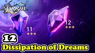 Dissipation of Dreams 12 All Rewards Honkai Star Rail (Forgotten Hall)