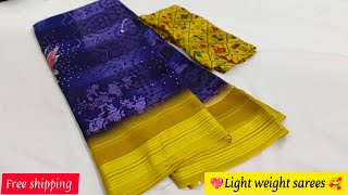 🥰🎉Mixed budget friendly sarees collection 🎉🥰| 19 nov 2024 | 3d crape, party wear sarees, blouse work