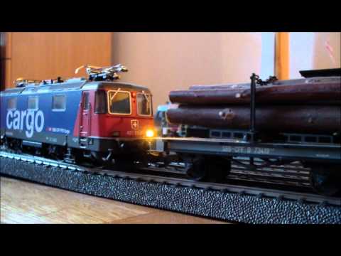 Trains Suisse en HO - SBB Re 6/6, Re 482, FLIRT,...