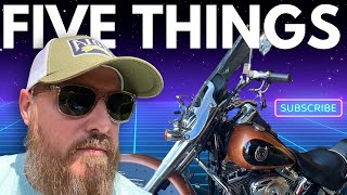 5 Things I Love About My Harley Davidson Softail Deluxe!