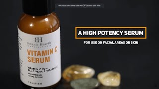 Vitamin C Serum for Face - Facial Serum with Stabilized Formulation - Botanic Hearth