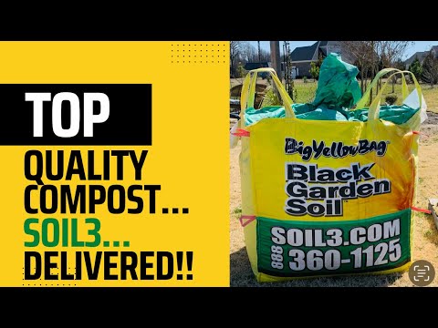 Top quality Soil3 Compost delivered for vegetable gardens //Big Yellow Bag