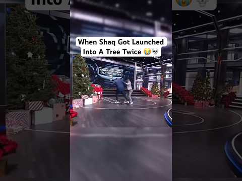 Shaq Got Launched Into A Tree Twice