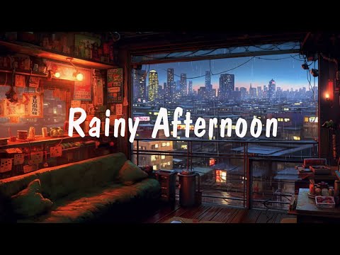 Rainy Afternoon In Sweden 🌨️ Lofi Hip Hop ~ Nordic lofi mix | Ai Image