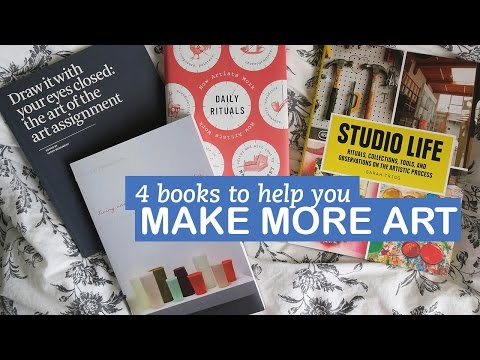 Make More Art with these 4 Books | LittleArtTalks