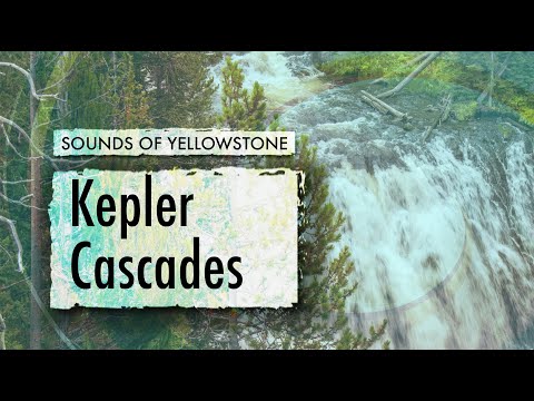 Kepler Cascades — ASMR, Sleep, Concentration (Sounds of Yellowstone)