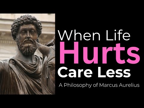 Caring Less, Living More,  Aurelius's Philosophy on Pain #pain #death #careless #aurelius