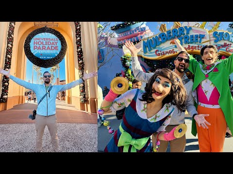 What's New At Universal Orlando This Holiday Season 2024! | Grinchmas, NEW Foods, Parade & Much More