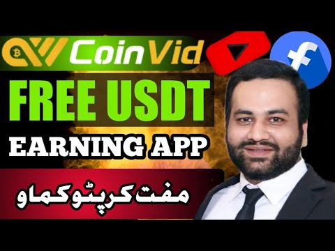 🔥 Free USDT Earning App Coinvid 2024 || Free Crypto Earming App || Play Games & Earn Free USDT