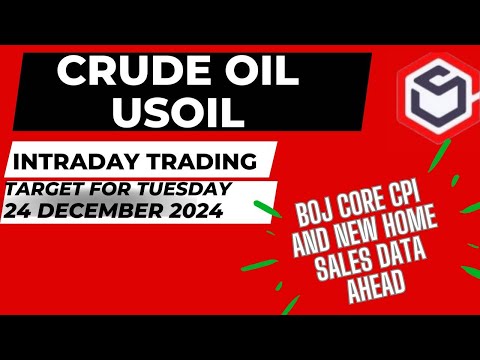 Crude Oil Trading | Crude Oil Prediction for Today Tuesday 24 December 2024 with TARGET