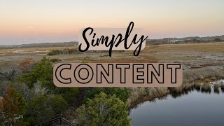 CONTENTMENT // finding contentment through minimalism