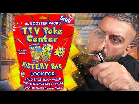 I Found $200 Mystery Booster Bags At a Pokemon Shop