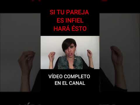 Si tu pareja es INFIEL hará ÉSTO (6 SEÑALES que lo identifica) #Shorts