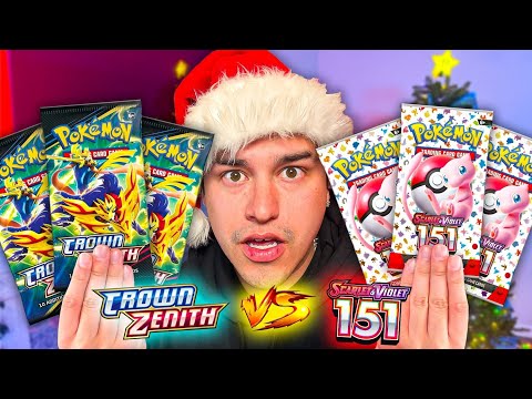 Pokémon 151 Takes on Crown Zenith in EPIC Showdown! | Vertmas Day 4