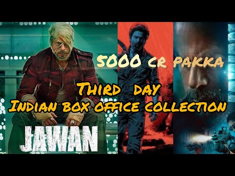 jawan third day collection