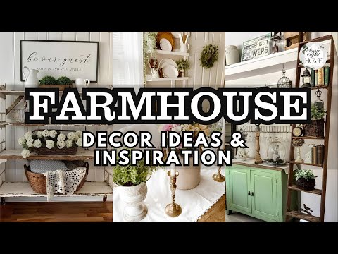 Farmhouse Dreams: Make Your Home Say ‘Welcome’ with Farmhouse Decor Inspirations and Ideas