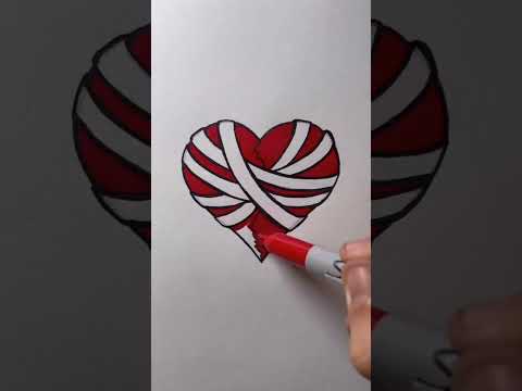 Heart ❤️ Drawing #shorts #trending #viral #ytshorts #short