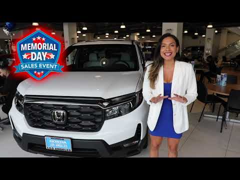 Memorial Day Sales Event at Honda of Downtown Los Angeles!