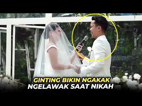 Ginting Malah Ngelawak.! Deretan Momen Unik yg Terjadi di Pernikahan Atlet Badminton