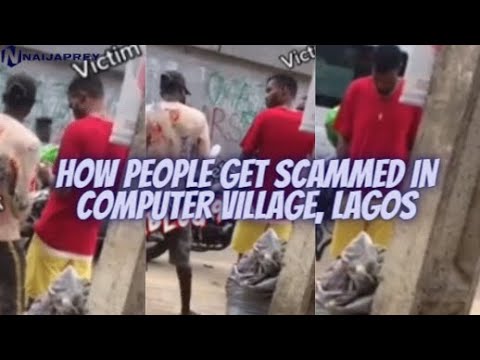 Viral Video Shows How People Get Scammed In Computer Village, Lagos