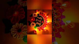 bhaubeej special rangoli#rangoli #bhaubeej #creator #trending #shorts #ytshorts #viralshort