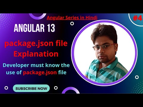 #4 Package.json file explanation in Angular 13 | Why package.json file added in agular #angular13