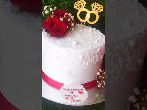 Engagement Special Cake And Decoration #kkhushifoods #shorts