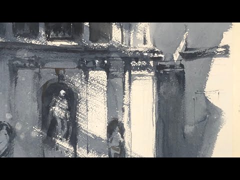 Advancing with Watercolor: Performing a Watercolor “Morning Light on Salute” Part 2