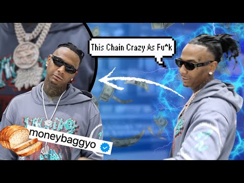 MoneyBagg Yo picks up his new Loaf Boyz chain gifted by Ari Fletcher!!