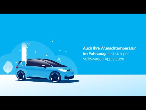 Volkswagen App: Klimatisierung und Abfahrtszeiten einstellen (Deutsch) | Volkswagen