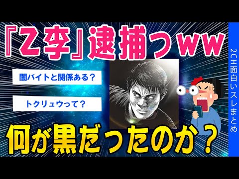 【2ch考えさせられるスレ】『Ｚ李』逮捕っｗｗ何が黒だったのか？【ゆっくり解説】