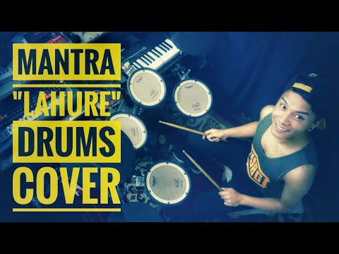 MANTRA | LAHURE | DRUMS COVER BY ANUJ PRADHAN