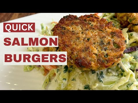 "Crave Something Crispy? Check Out This Salmon Burger Recipe!"