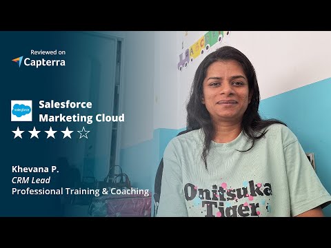 Salesforce Marketing Cloud Review: A great marketing automation tool!