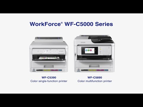 WorkForce Pro WF-C5000 Series | Built for Reliability & Powerful Productivity