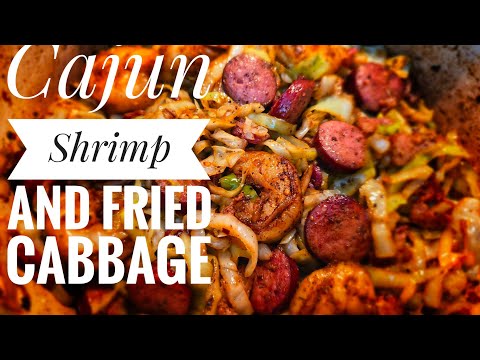 Cajun Fried Cabbage with Shrimp | Ray Mack's Kitchen and Grill