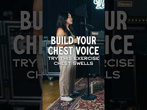 Try This Exercise - Chest Voice Swells #voice #singing #singer #chest #mix #vocalexercises #shorts