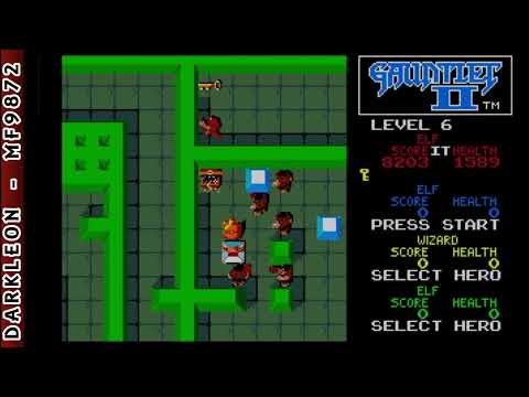 Gauntlet II © 1989 Atari Games Corporation - PC DOS - Gameplay