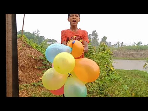 Have fun popping balloons and learn the names of colors। kids episode-23