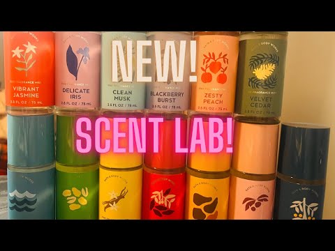 NEW BATH & BODY WORKS SCENT LAB COLLECTION! I GOT ALL 13! FIRST IMPRESSIONS & SOME COMPARISONS!