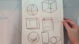 How To Sketch Basic Geometric Shapes