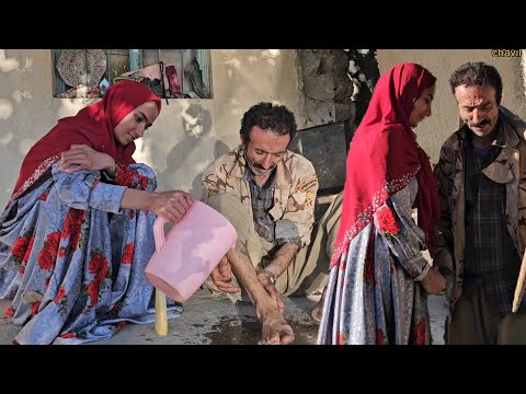 Nomadic life in Iran: meeting Fatima's parents in the village