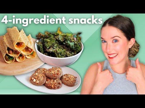 4 Ingredient, 10 Minute Vegan Recipes For LAZY People