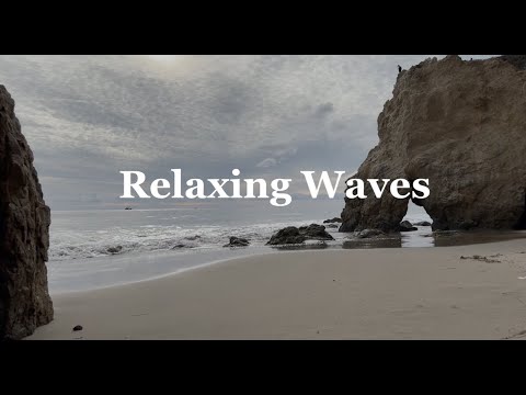 Relaxing Wave Sounds. Matador Beach: The most scenic beach in Los Angeles.  Meditation, sleep, study