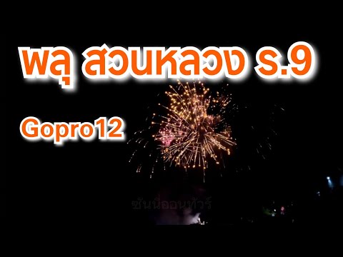 ชมการจุดพลุ ในงานพรรณไม้งามอร่าม สวนหลวง ร.9 ประจำปี 2567 | Sunny​ ontour​ | by Gopro12​