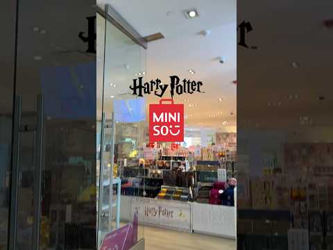 MINISO X HARRY POTTER ⚡️🐍 #harrypotter